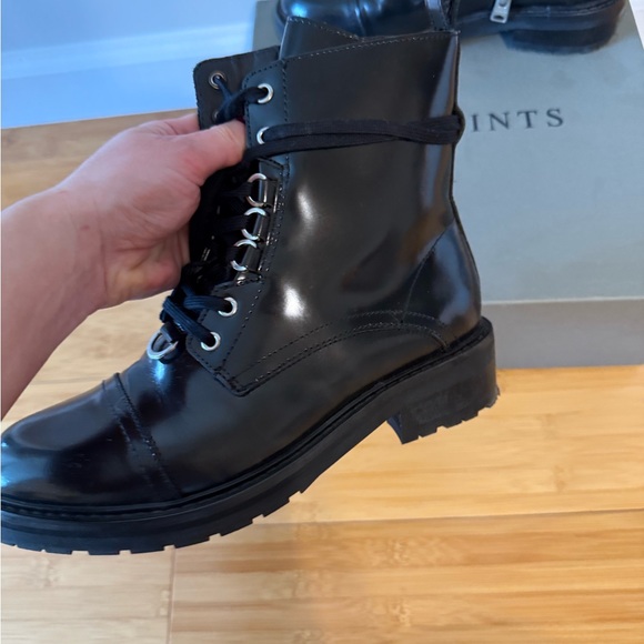 All Saints classic black boot; worn once - Picture 2 of 3